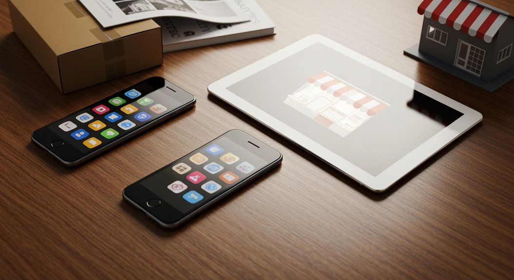 mehrere Online-Vertriebskanäle